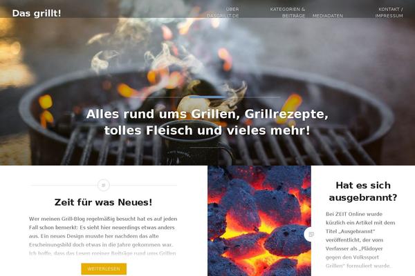 Fanwood theme site design template sample