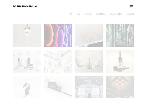 Kalium theme site design template sample