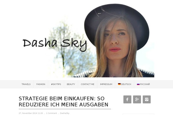 dashasky.com site used Dashasky