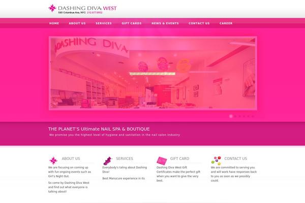 Entrepeneur theme site design template sample