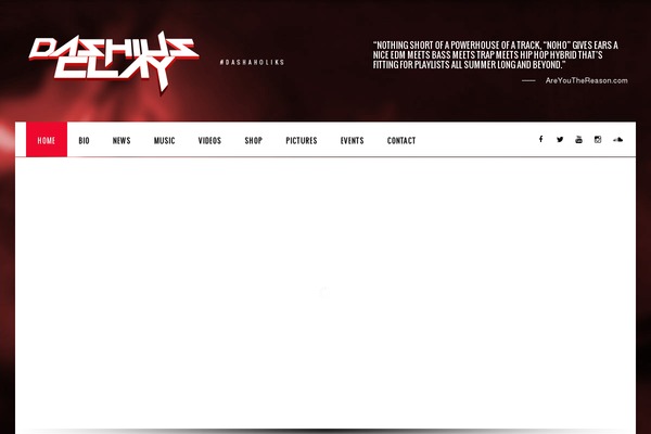 IronBand theme site design template sample