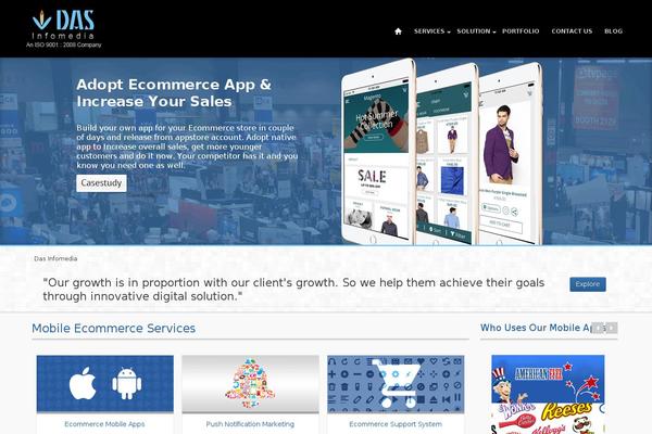 M.j theme websites examples