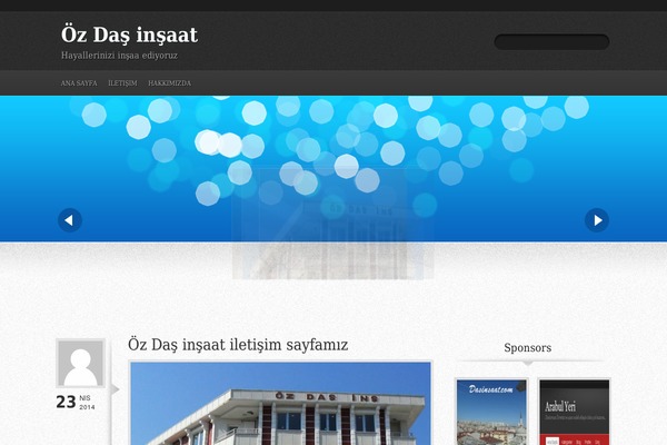 Dynamico theme site design template sample
