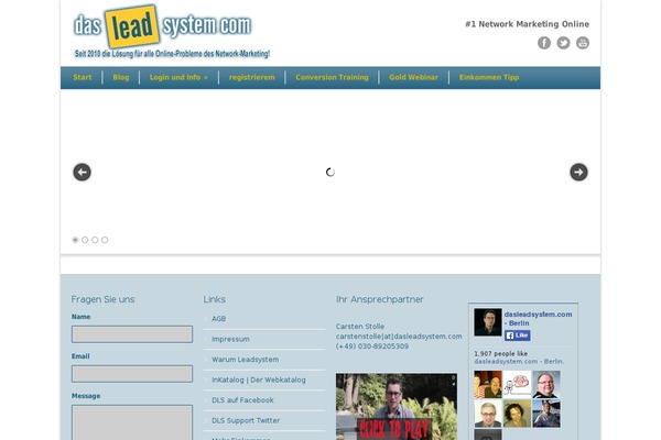 ProfitMag theme site design template sample