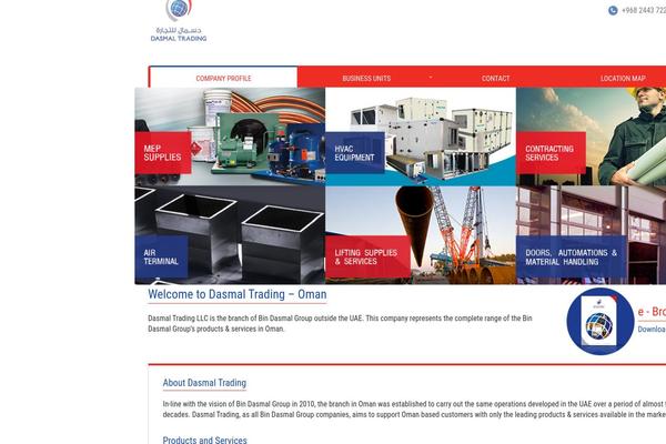 dasmaltrading.com site used HTML5 Blank