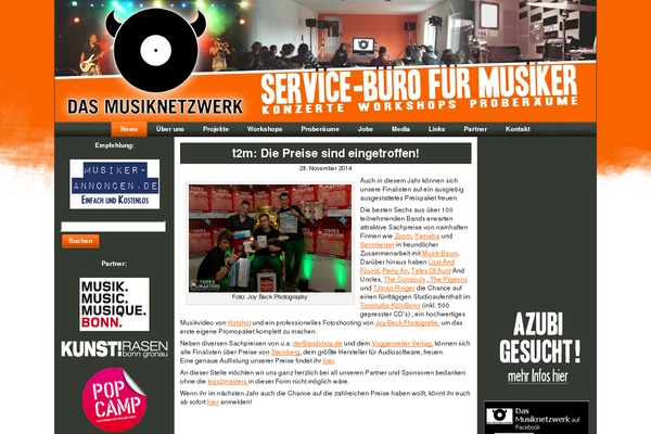 Site using Audio Player plugin