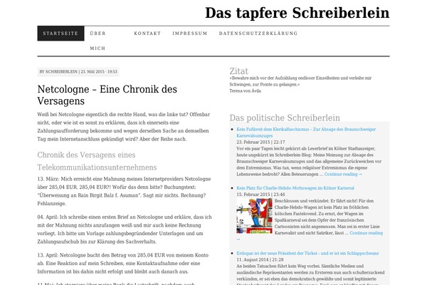 Pilcrow theme site design template sample