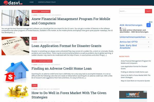 CWP MegaResponsive theme site design template sample