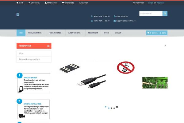 Venedor theme site design template sample