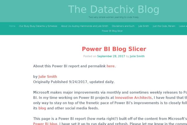 Site using Sunburst Code Prettify plugin