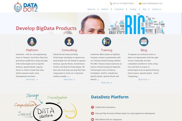 Site using Hot Carousel plugin