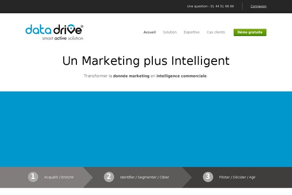 datadrive.fr site used Datadrive-solutions