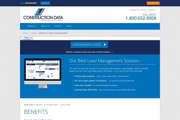datafax.net site used Cdc