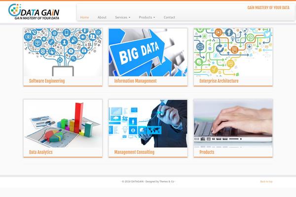 Customizr theme site design template sample