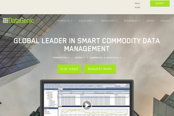 Durus theme site design template sample
