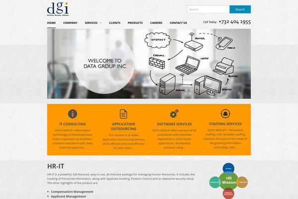 Reverie theme site design template sample