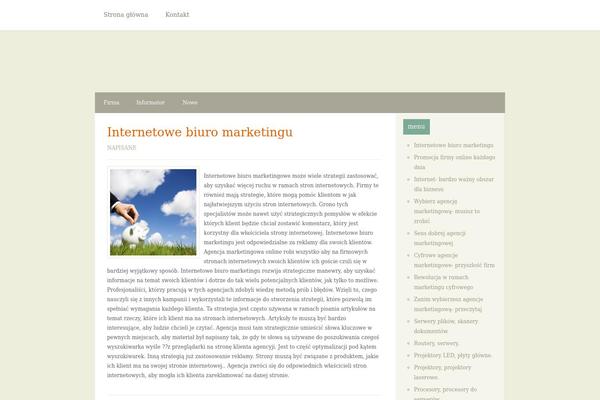 Puretype theme site design template sample