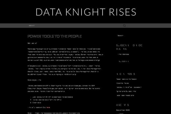 Suits theme site design template sample