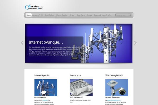 TheProfessional theme site design template sample