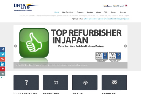 impulse theme site design template sample