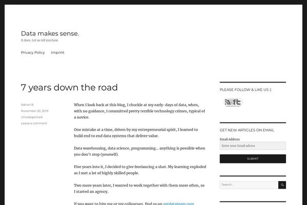 Site using Anti-spam plugin