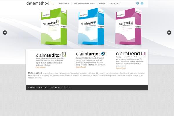 Modernize theme site design template sample