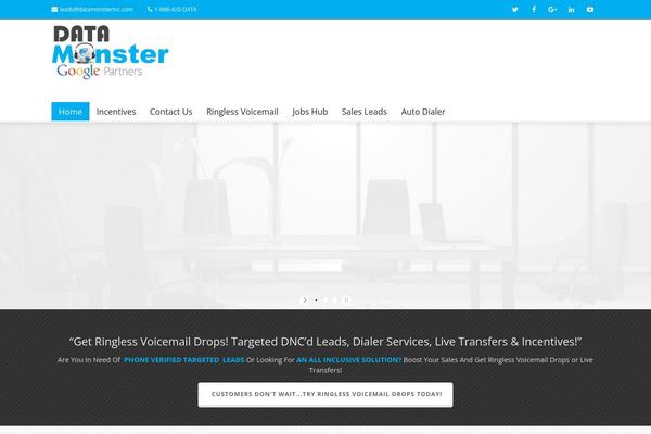 datamonsterinc.com site used Creativo