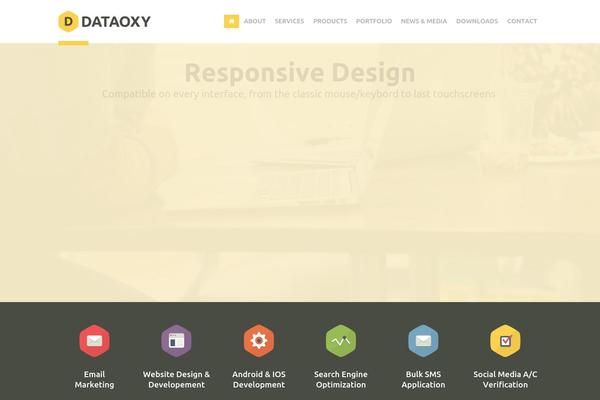 Boldial WP theme site design template sample