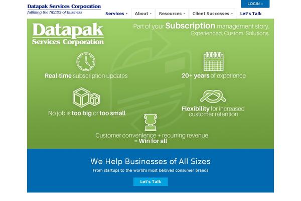 datapakservices.com site used Datapak