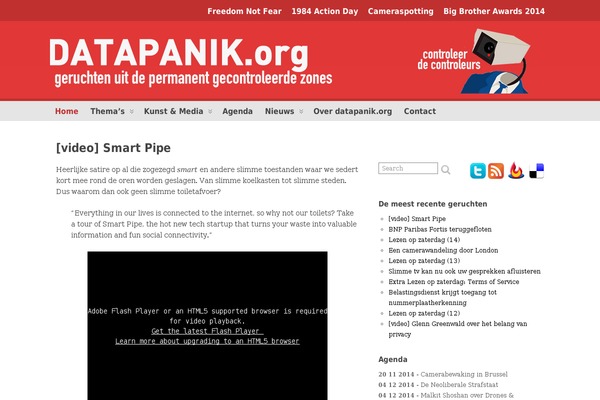 Site using FEEDZY RSS Feeds plugin
