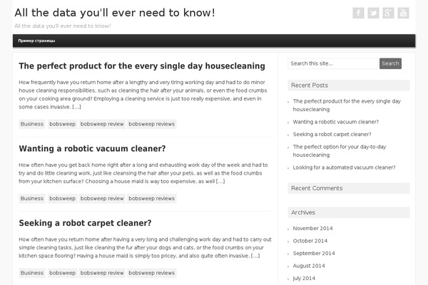 Premium Style theme site design template sample