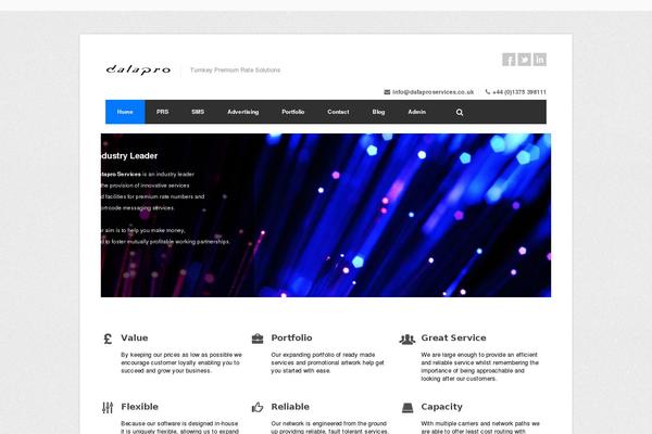 dataproservices.co.uk site used Centum-child
