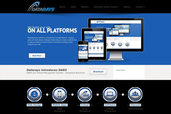 Construct theme site design template sample