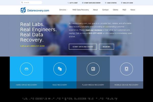 datarecovery theme websites examples