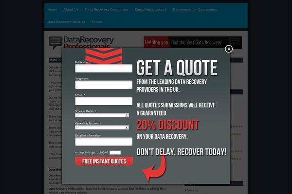 Site using Arty Popup plugin