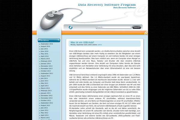 Mouseit theme site design template sample