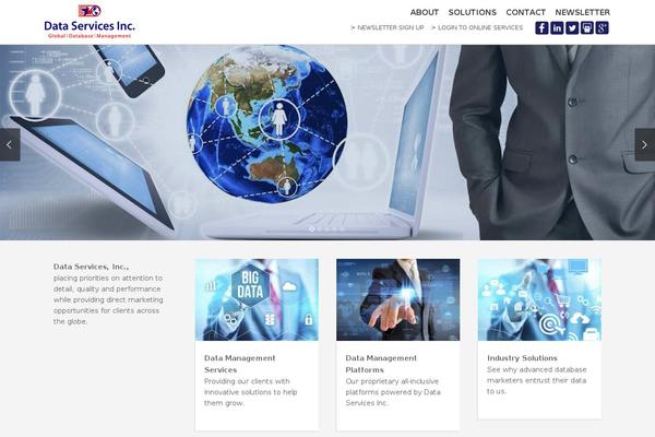 The Story Child theme site design template sample