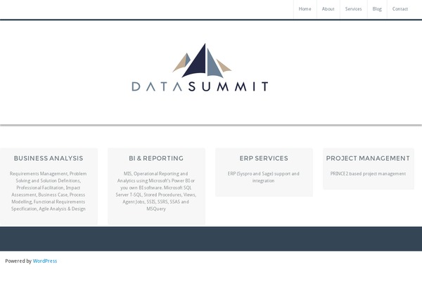 Busiprof theme site design template sample