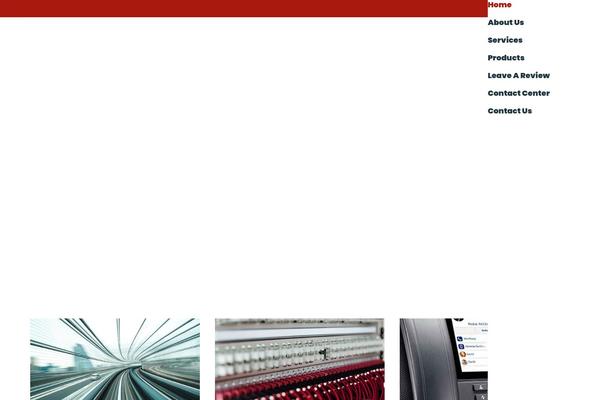 The7 Child theme site design template sample