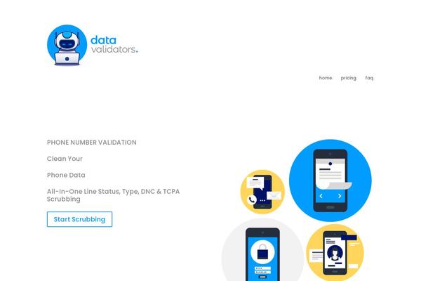 Divi Child theme site design template sample