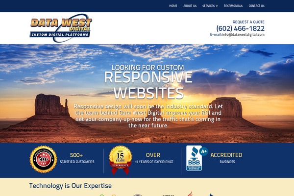 Companystyleblue theme site design template sample