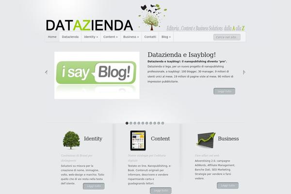 Minimal theme site design template sample