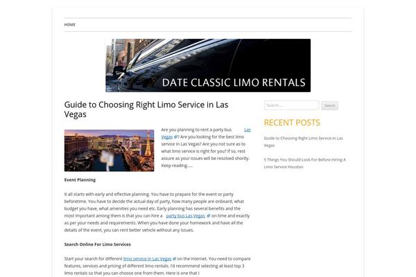 Tiny Forge theme site design template sample