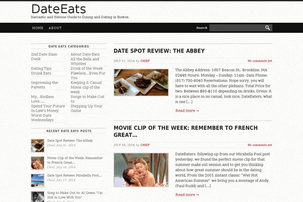 Ampersand theme site design template sample