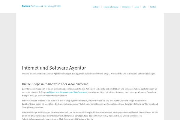 Eunoia theme site design template sample