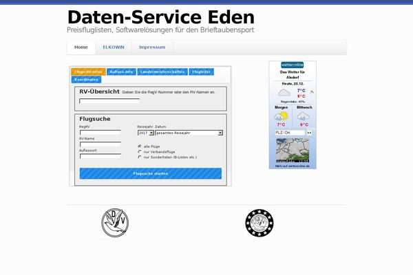 Skeleton theme site design template sample