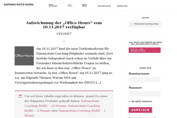 Site using Wishlist-member plugin