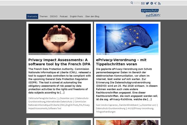 Site using Shariff for WordPress plugin
