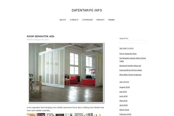 datentarife.info site used Affiliatetheme-child