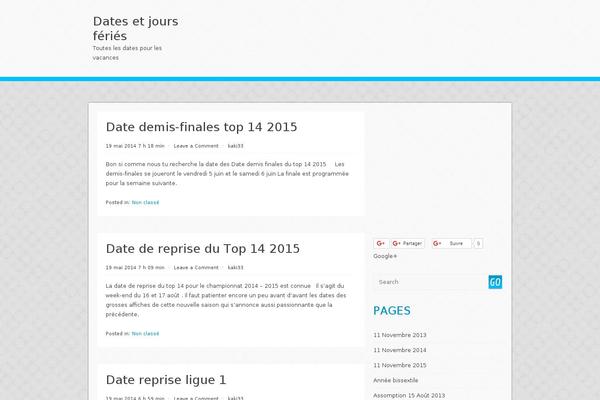 Site using Easy Table of Contents plugin